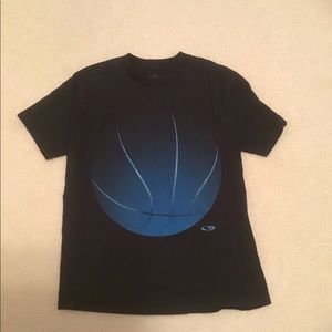 Blue basketball T - shirt
